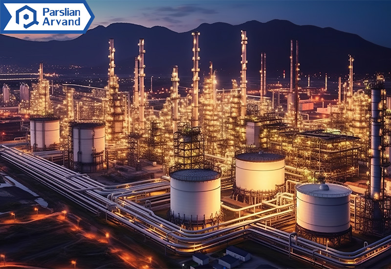 Crude oil refinery