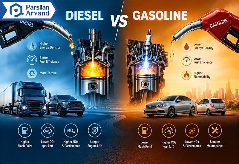Diesel and Gasoline Differences